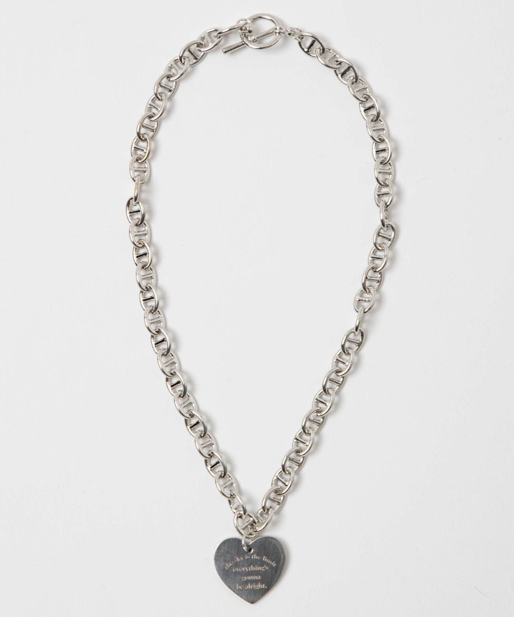 WEGO Lヘビーチェーンモチーフネックレス 