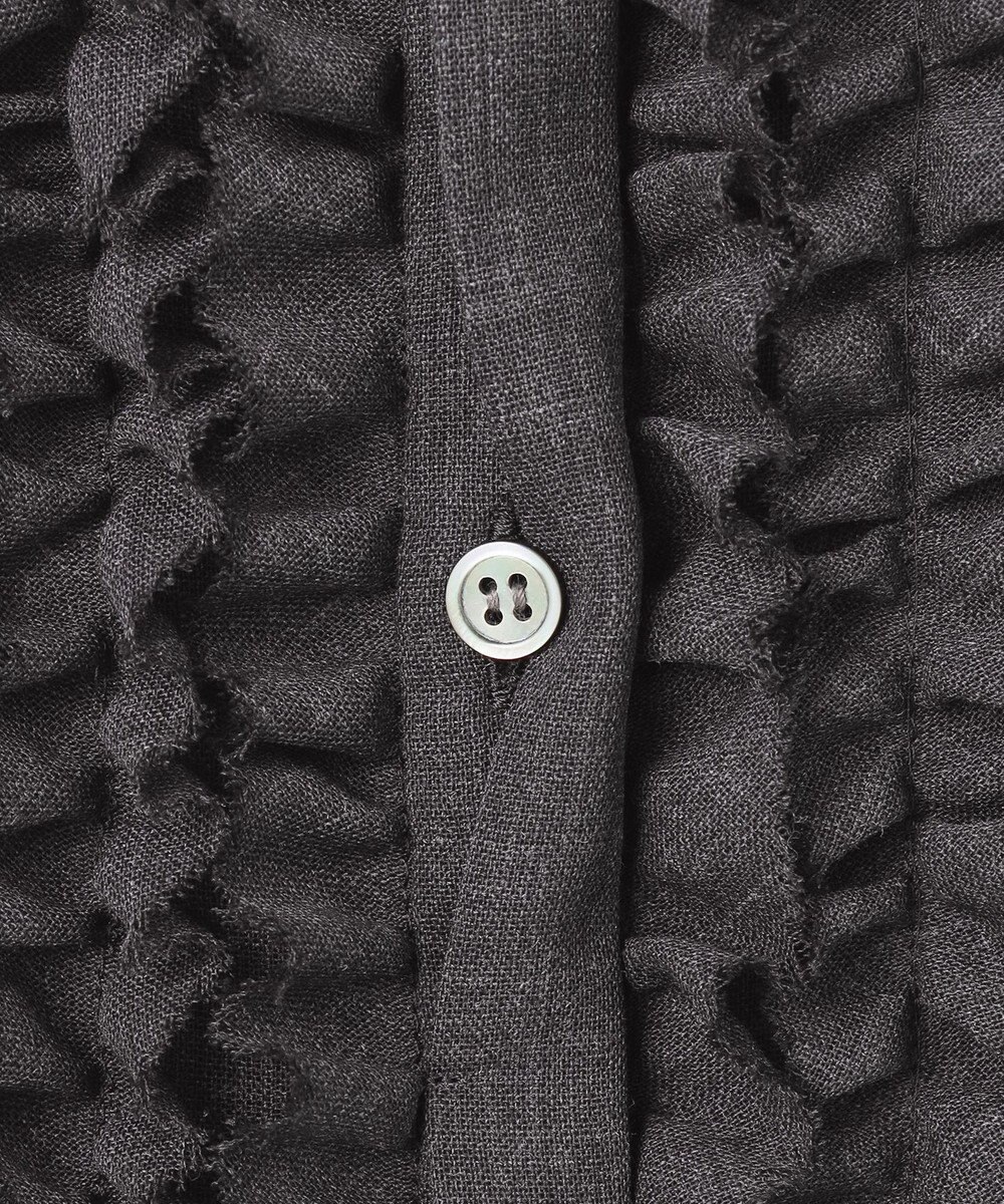 23区 L 【VERY11月号掲載/洗える】TWボイル フリルディテール ブラウス 