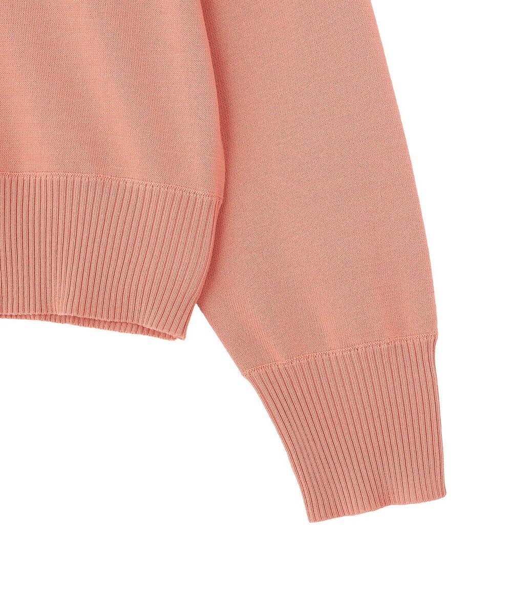 Green Parks ここちニット衿付き配色プルオーバー 