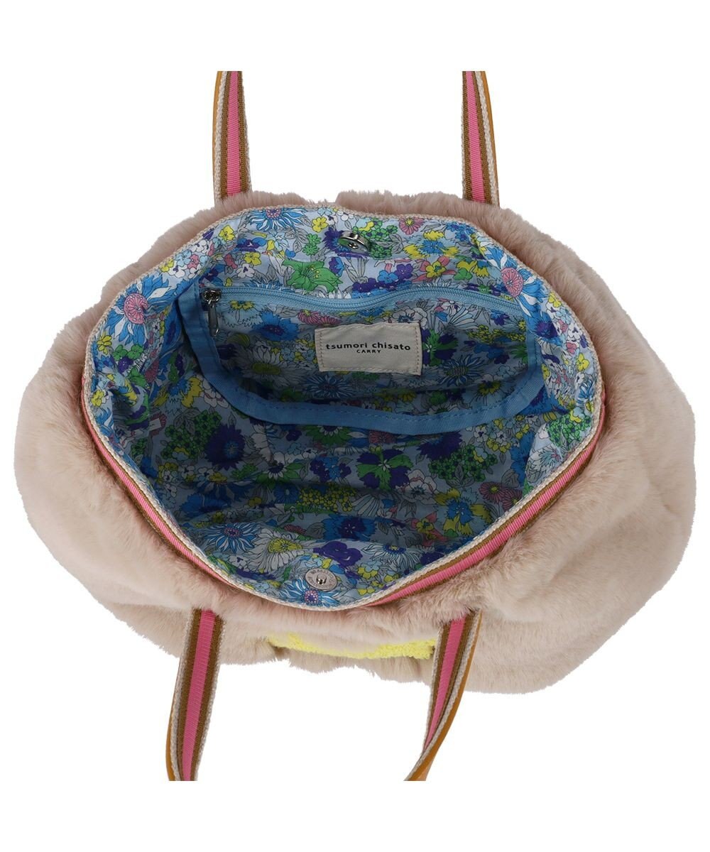 tsumori chisato CARRY キラネコファー ハンドバッグ 手提げ 