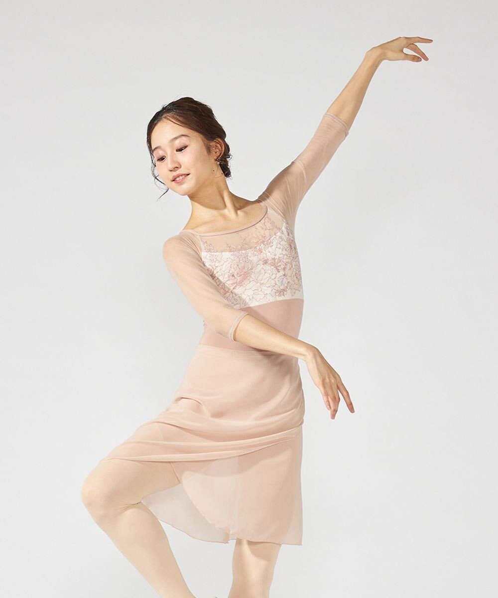 Chacott ６分袖レオタード 