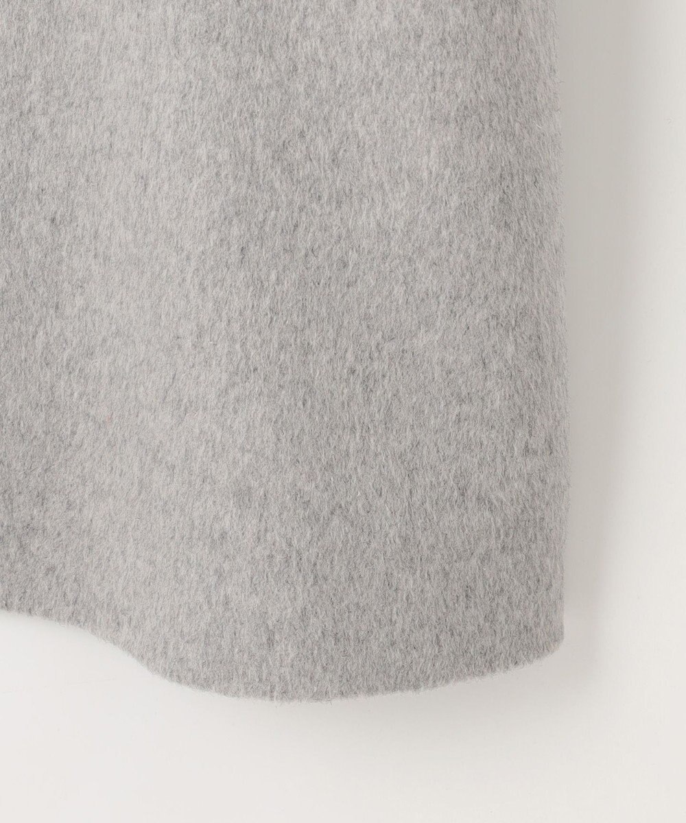 Feroux ウール混 Aラインコート 