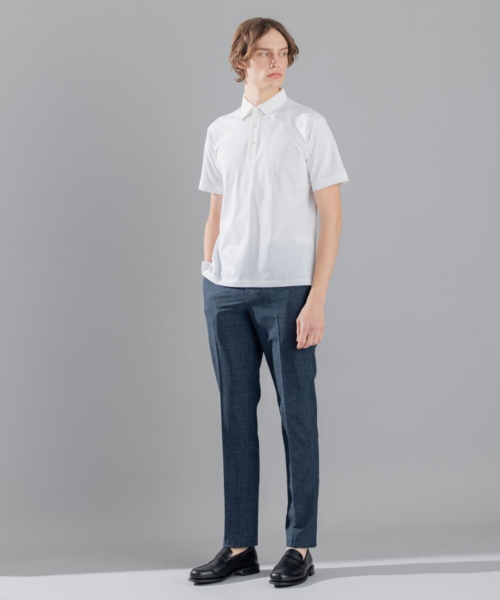 JOSEPH HOMME スビンギザカノコ ポロシャツ 