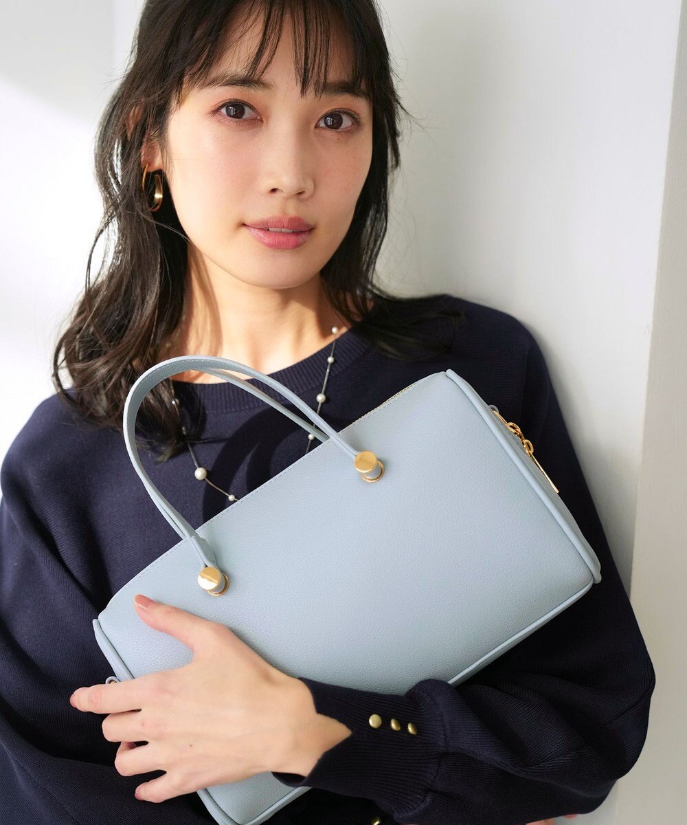 ANY SIS 【2WAY】メタルアクセント ボストンバッグ 