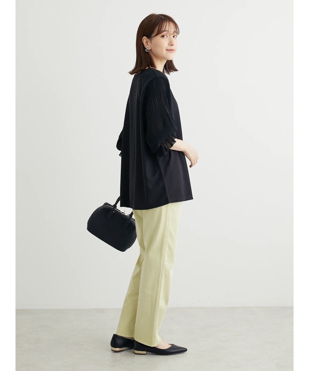 Green Parks マジョリカドッキング７分袖プルオーバー 