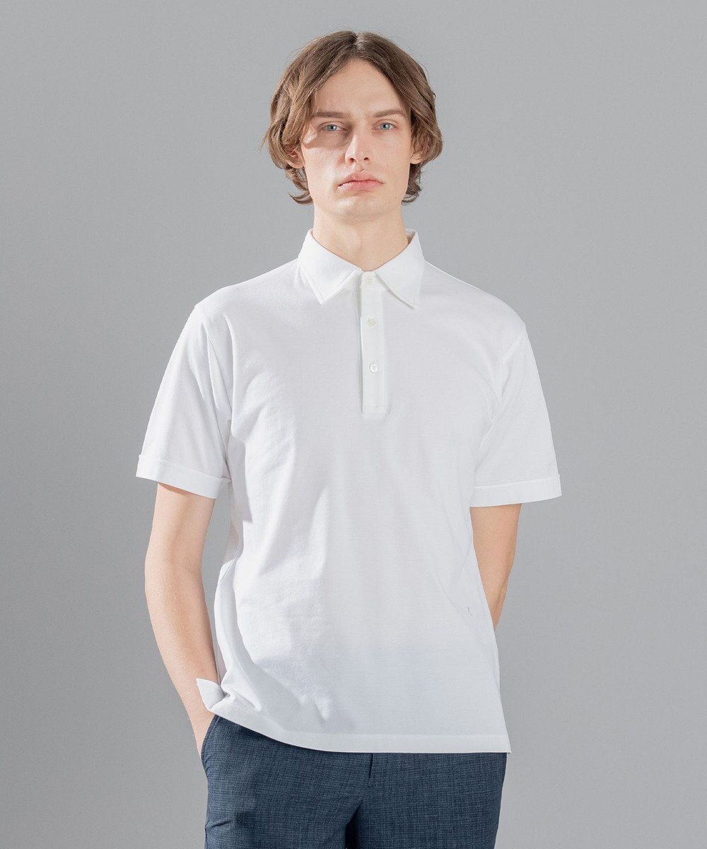 JOSEPH HOMME スビンギザカノコ ポロシャツ 