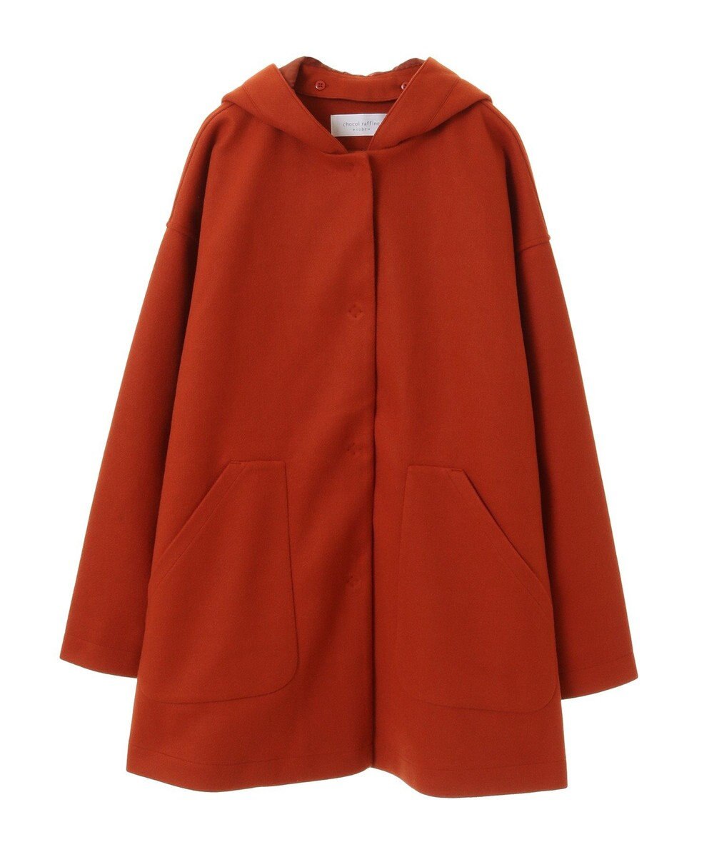 Green Parks フード取り外しハーフコート 