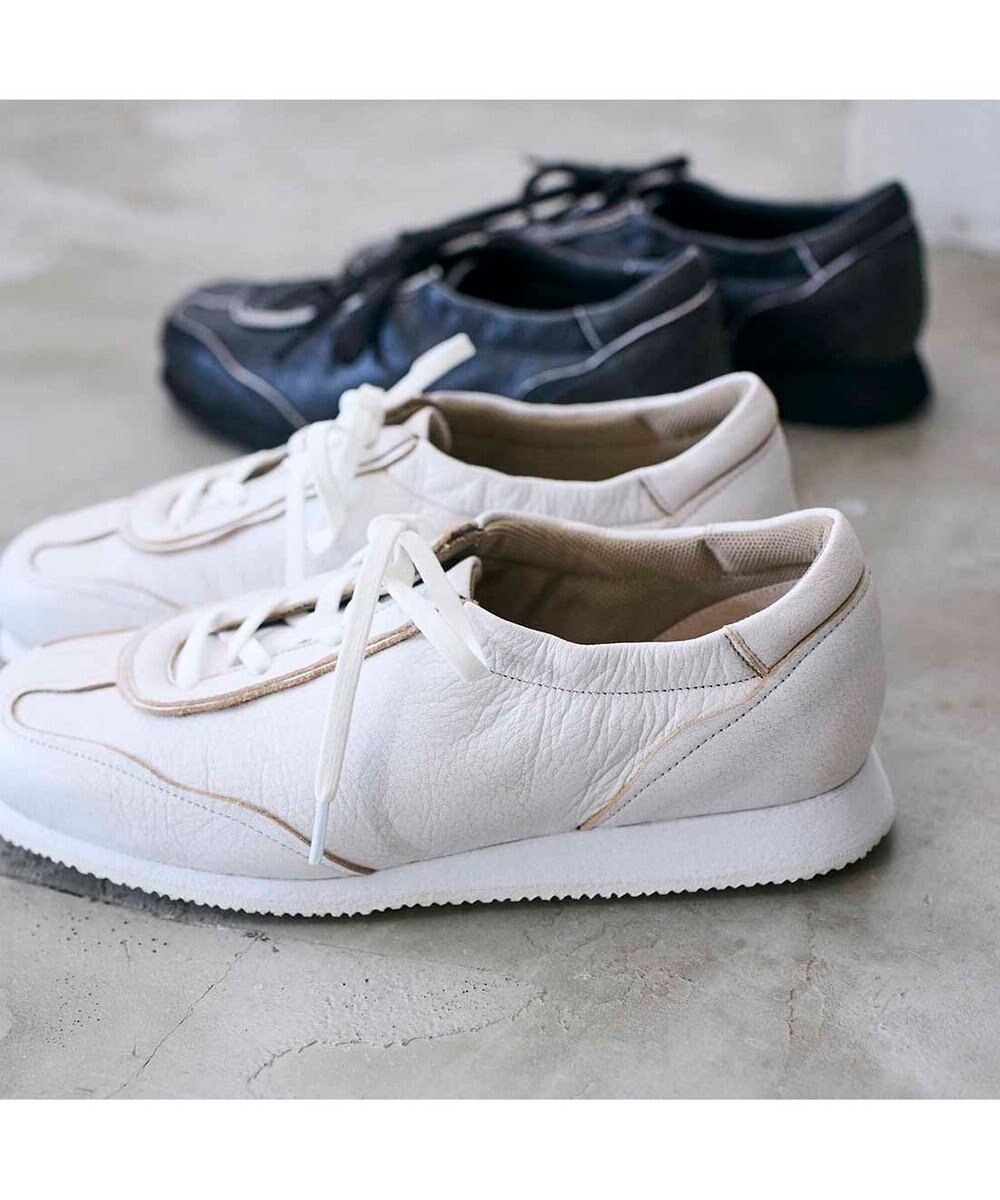 MODE ET JACOMO <D'ICI>ステッチアクセントローテクスニーカー 