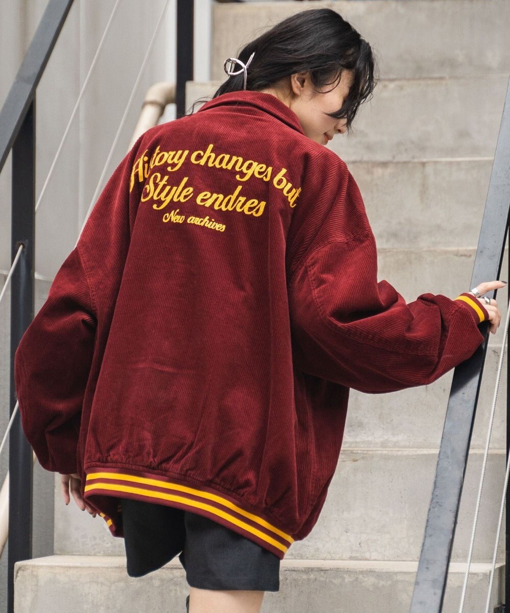 WEGO ヴィンテージコーデュロイスタジャン 