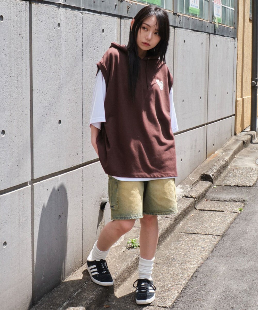 WEGO 【ユニセックス着用ITEM/2点SET】パーカーアンサンブルT（SS） 