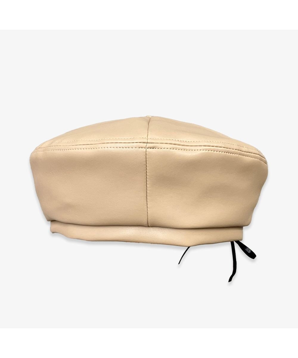 林八百吉商店 un chapeau  エコレザーベレー 