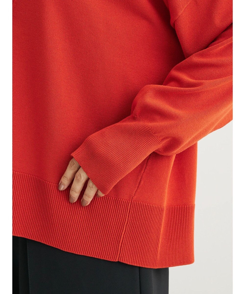 Green Parks 洗える　ステッチ入りＶネックカーディガン 