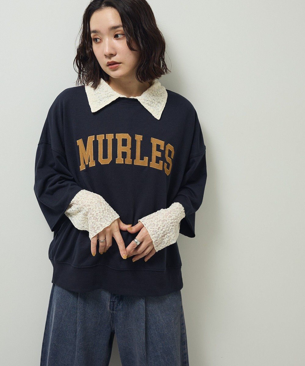 Green Parks ５分袖刺繍ロゴトレＴＥＥ 