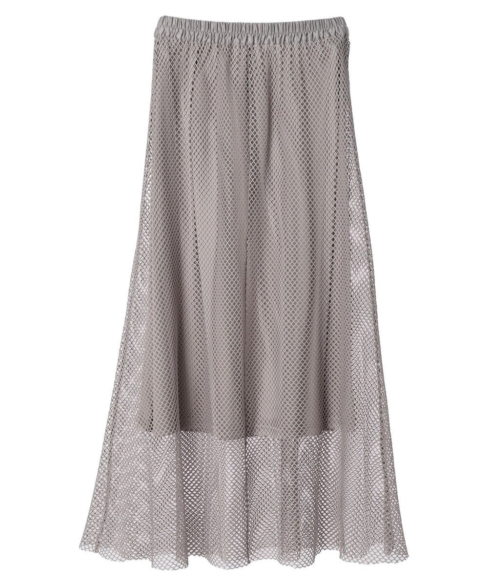 Green Parks ・ＥＬＥＮＣＡＲＥ　ＤＵＥ　メッシュギャザースカート 