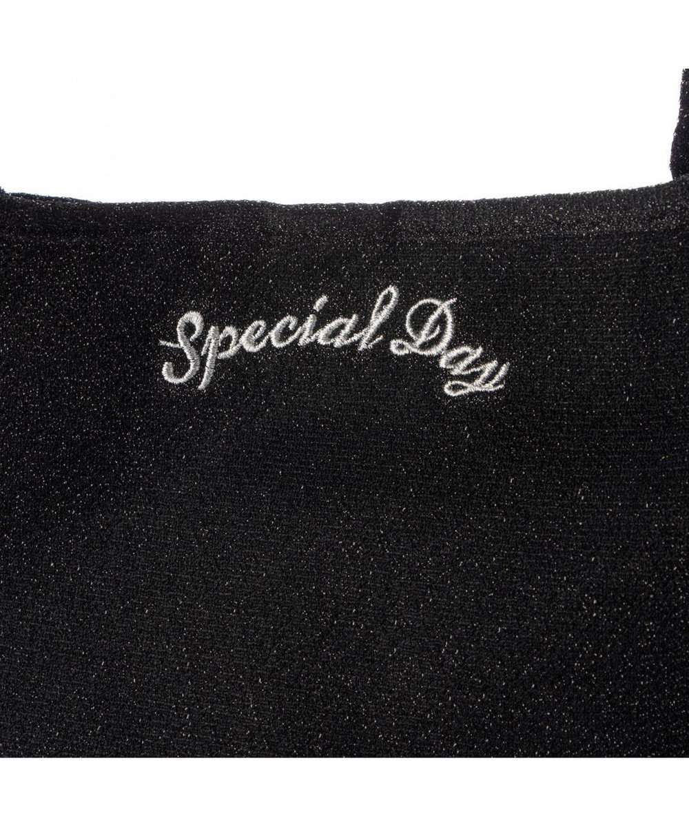 UNBILLION カシュカシュ cachecache / ラメワンポイント刺繍トート 