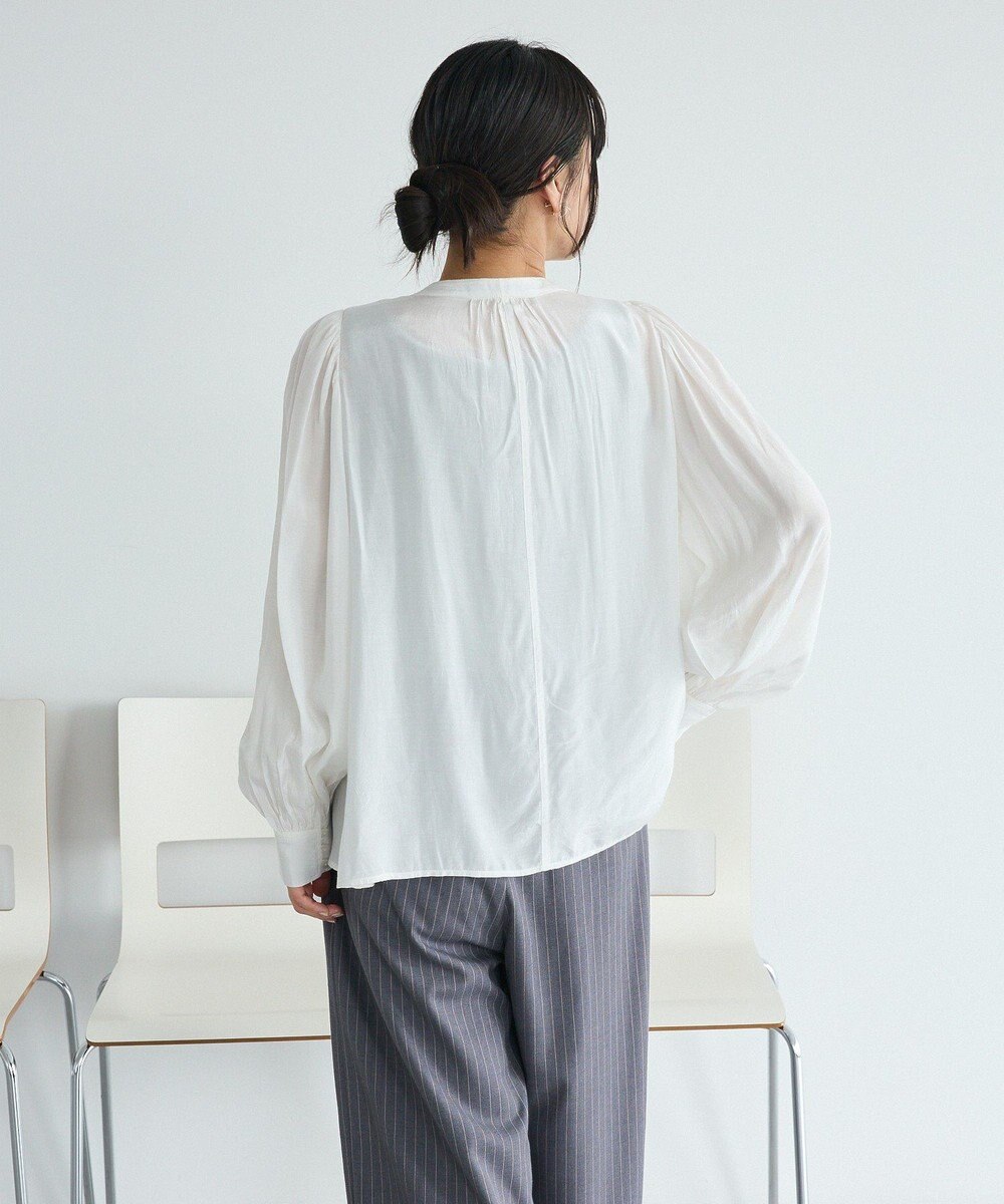 CRAFT STANDARD BOUTIQUE インド製 ボリュームスリーブブラウス 