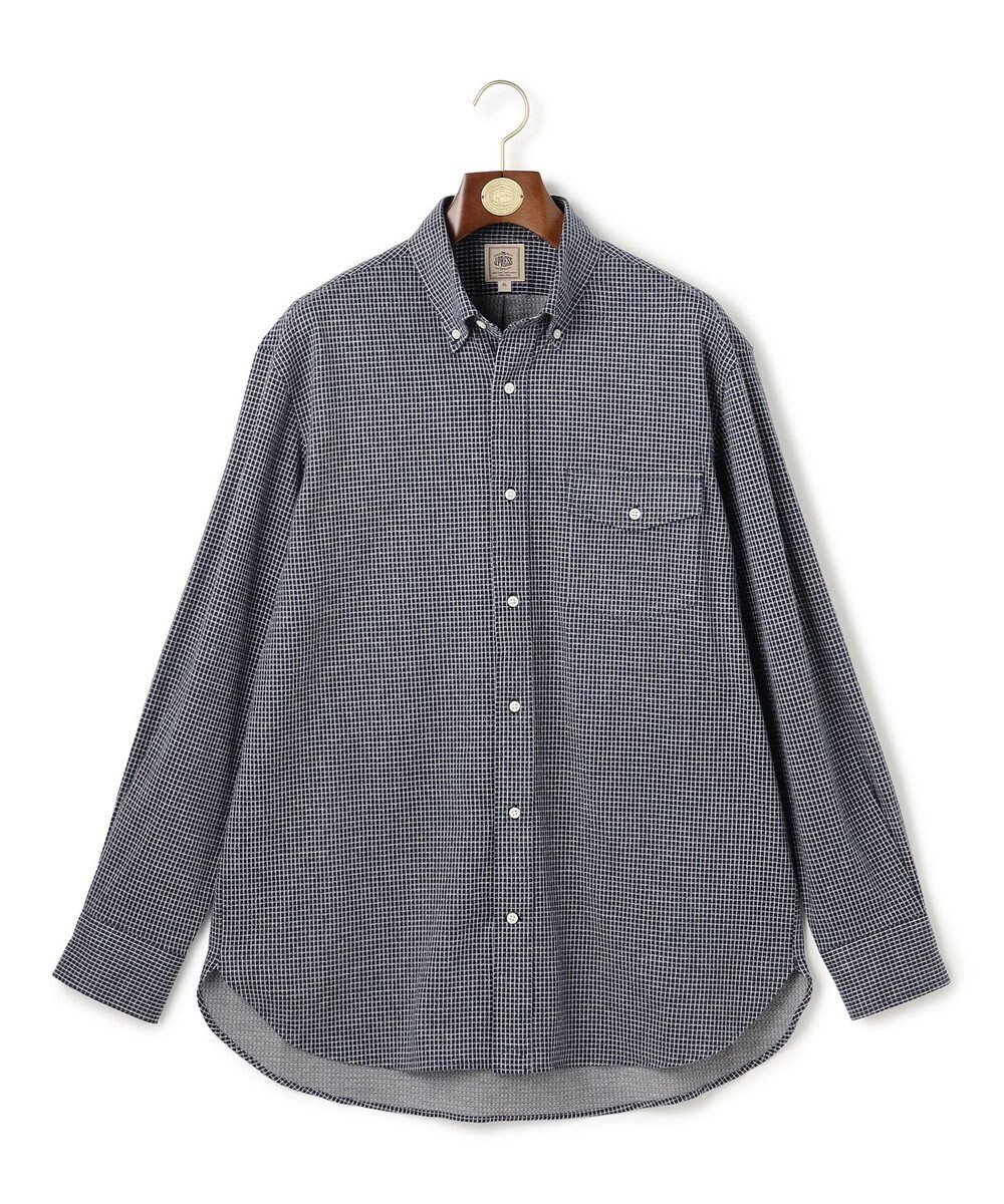 J.PRESS MEN 【KING SIZE】【KANEMASA JERSEY】ネルジャージータッターソール シャツ / B.D. 