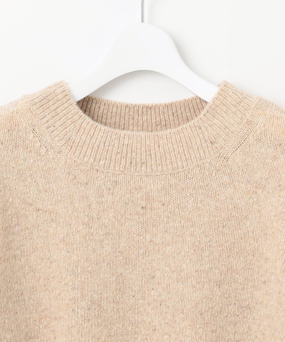 J.PRESS LADIES 【WEB限定・洗える】WOOLY NEP クルーネックニット 