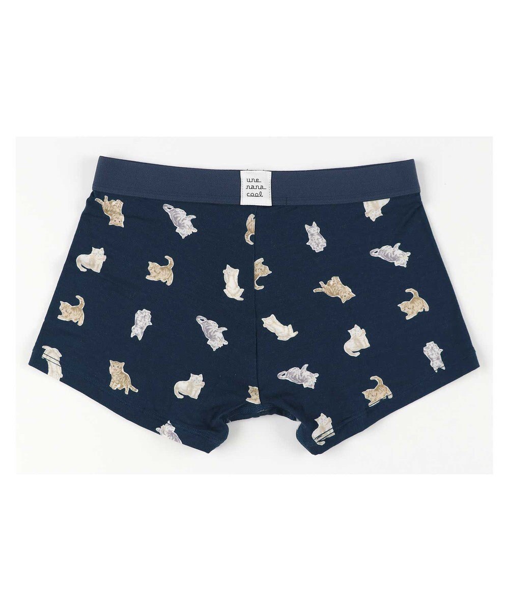 une nana cool 猫プリント メンズボクサーパンツ 