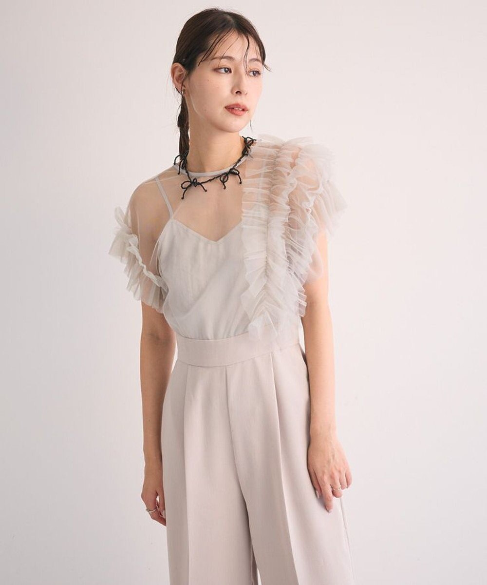 Green Parks ・Ｒａｉｌｍｅ　チュールフリルオールインワン 