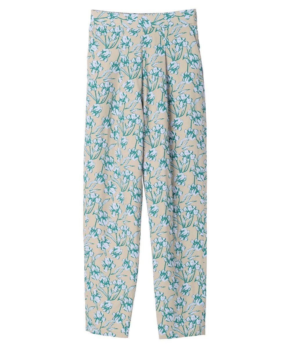 Green Parks Ｂ．レーヨン混プリントパンツ 