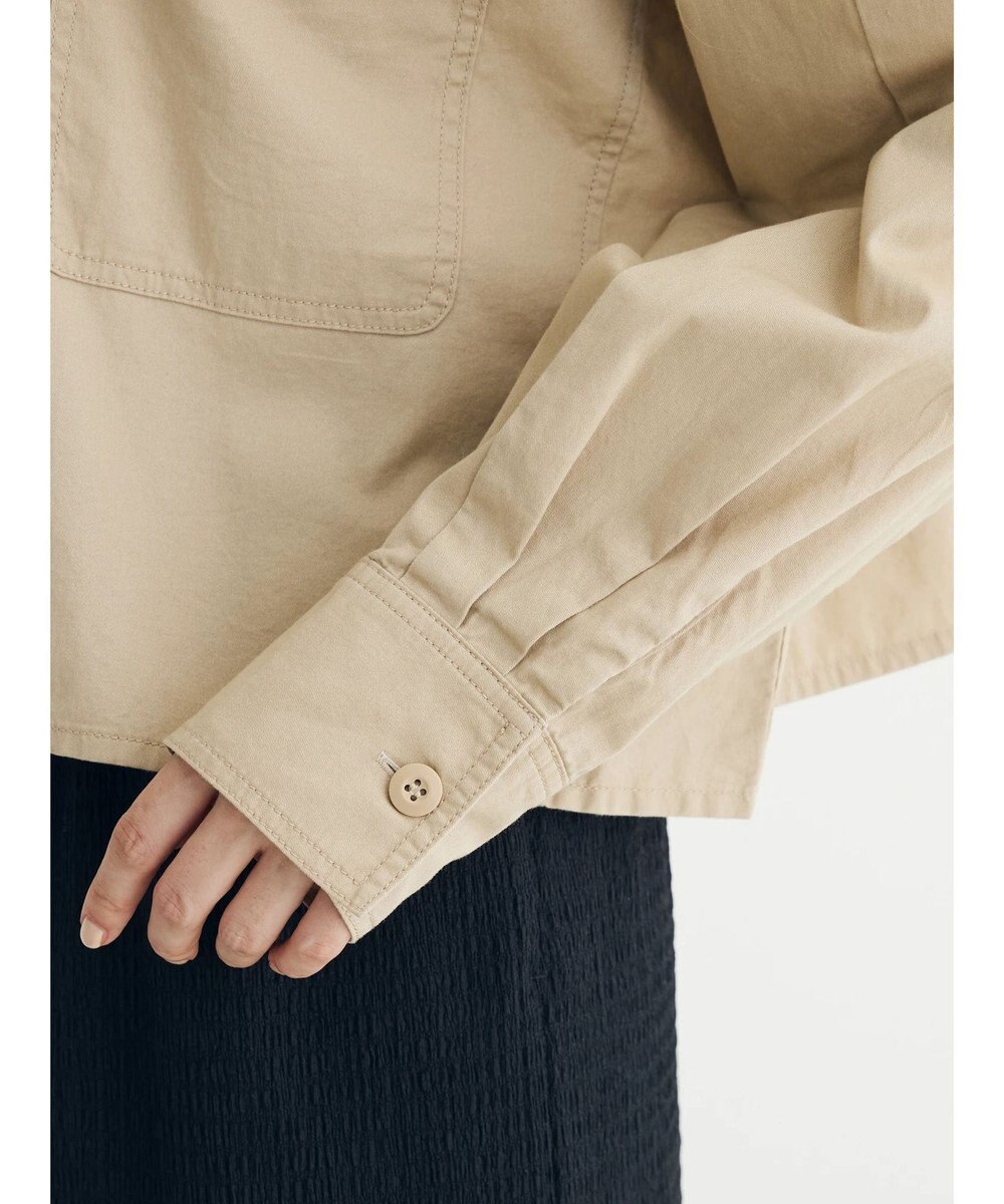 Green Parks ショート丈ワイドシャツ 