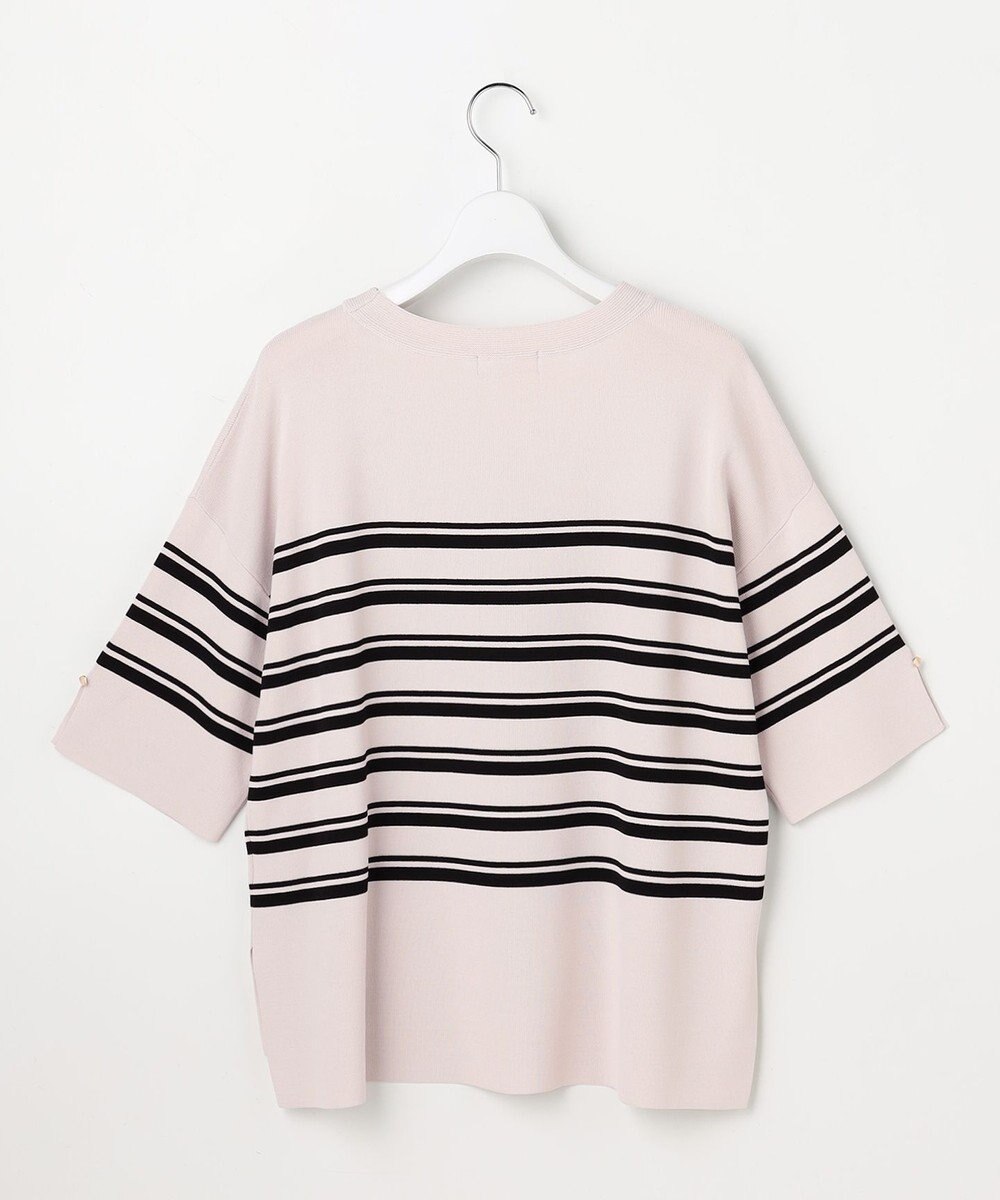 ANY SIS 【アイスタッチ】ボートネックニット プルオーバー 