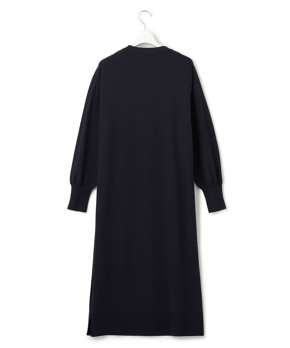 23区 【洗える】ヴィスコースストレッチ ストレート ニットワンピース 