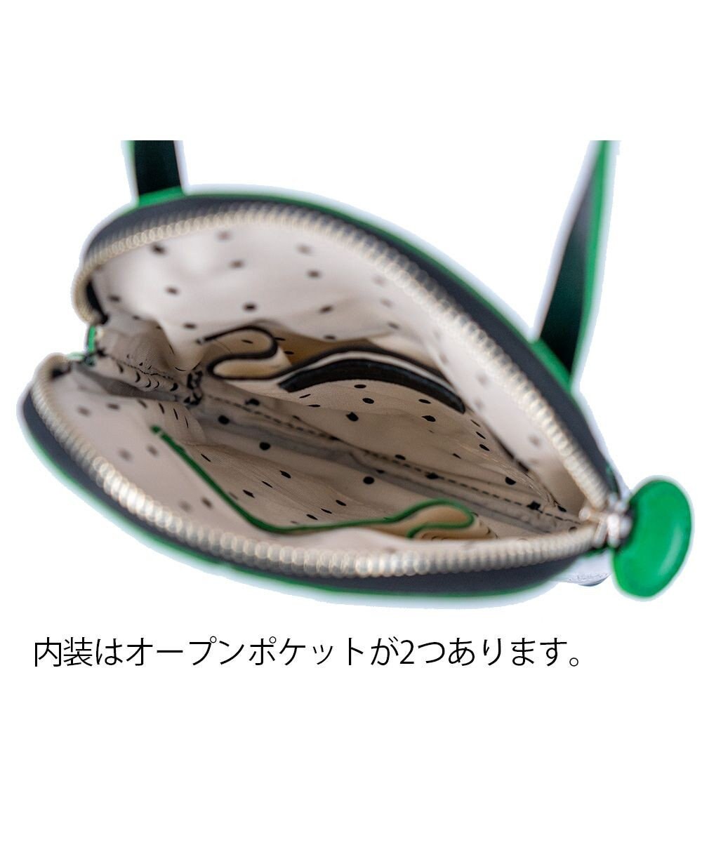 tsumori chisato CARRY グリッターフラワー ミニショルダーバッグ お財布ショルダー 