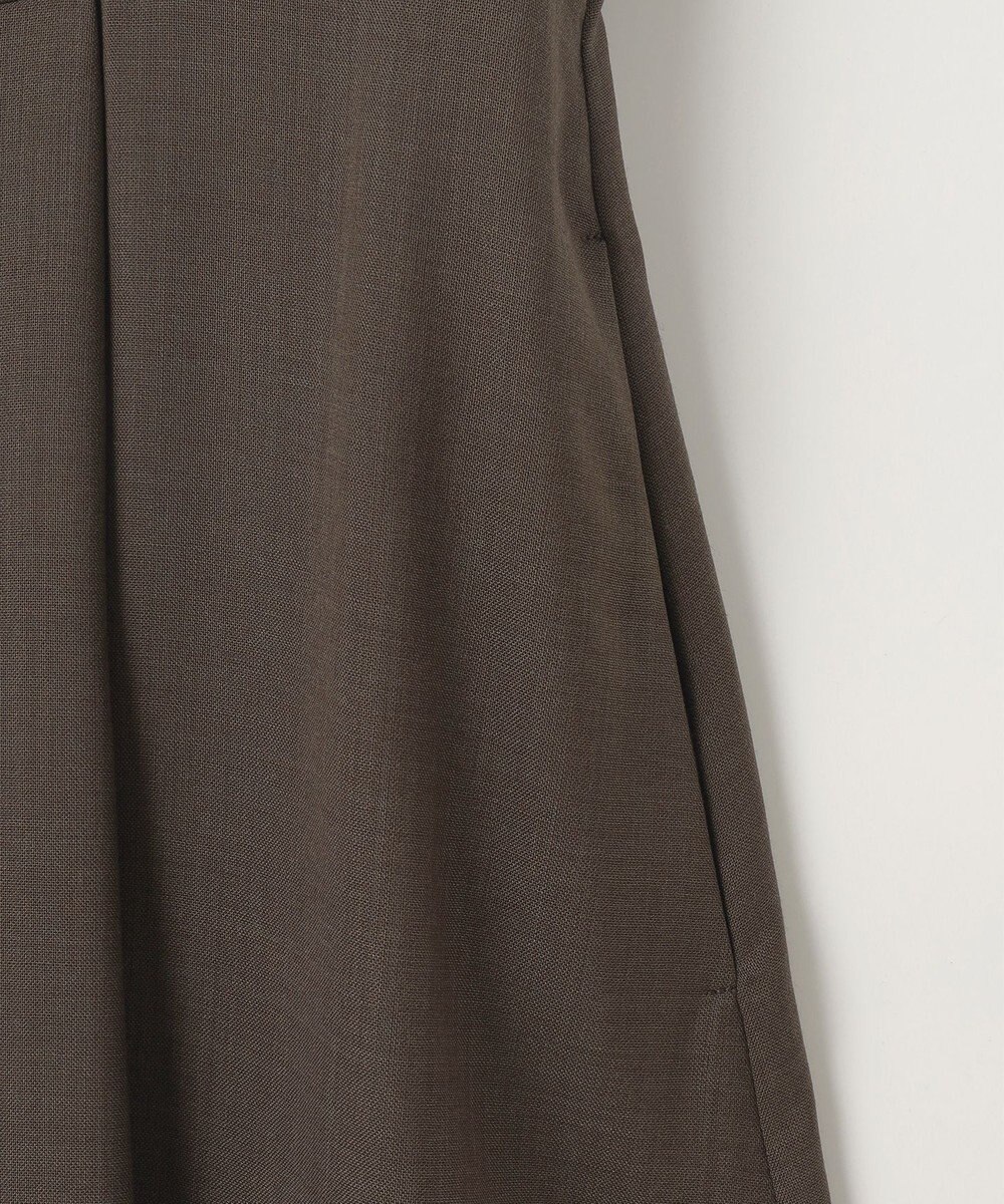 自由区 【洗える】トロピカルストレッチシャツ ドレス 