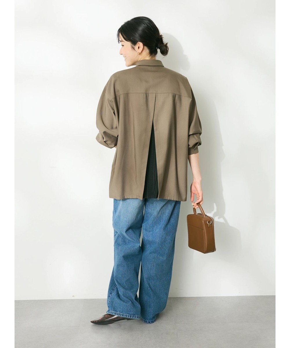 CRAFT STANDARD BOUTIQUE バックプリーツシャツ 