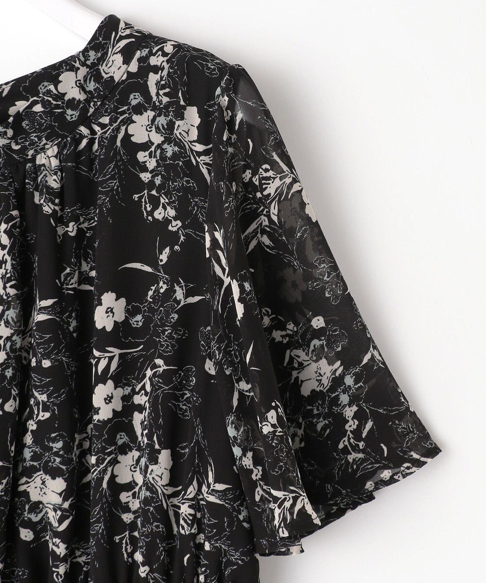 ANY SIS 【洗える】フラワープリント ワンピース 