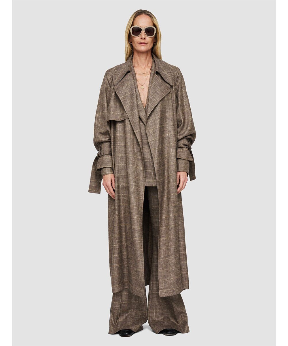 JOSEPH ウールバンブー　ロングコート 