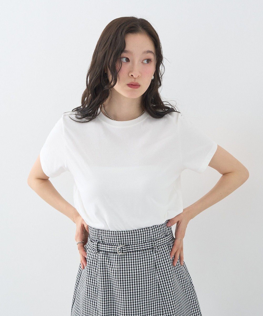 earth music&ecology ＳＥＴ２点コンパクトＴＥＥ＋マルチｗａｙニットビスチ 