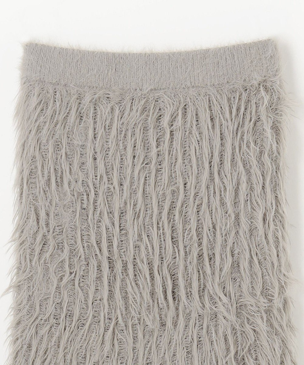 NAVE 【ReNAVE・洗える】メルティーシャギーニット スカート 