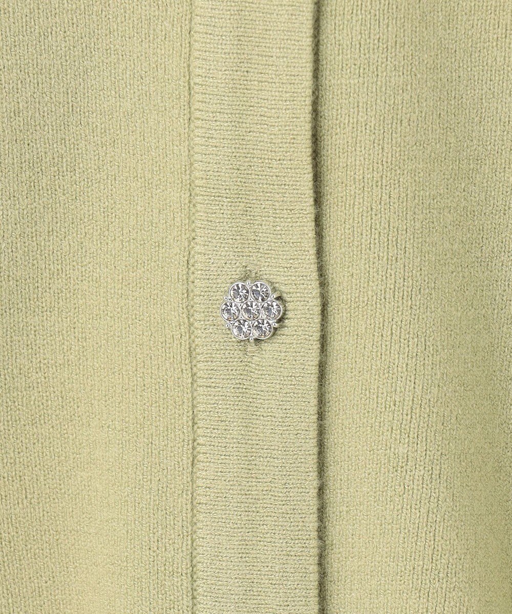 Feroux 【洗える】ビジューボタン2WAY カーディガン 