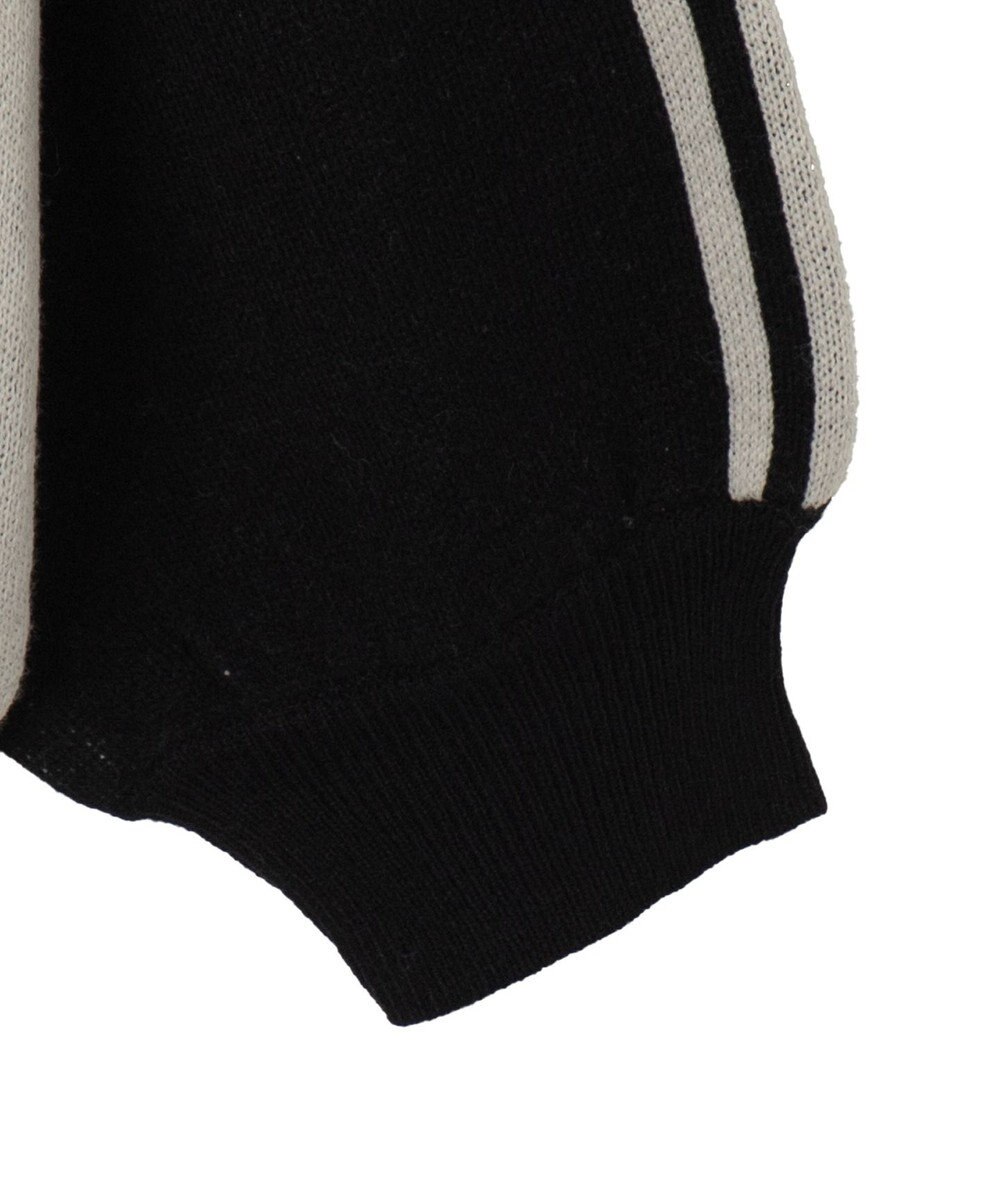 WEGO ゲームグラフィックラグランジャガードニット 