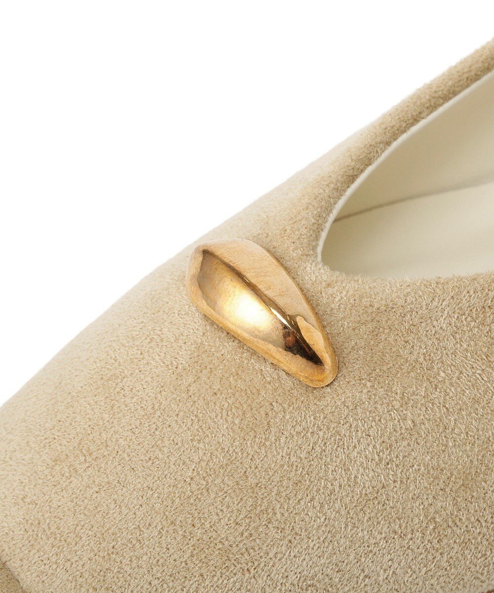 Green Parks メタルポイントローパンプス 