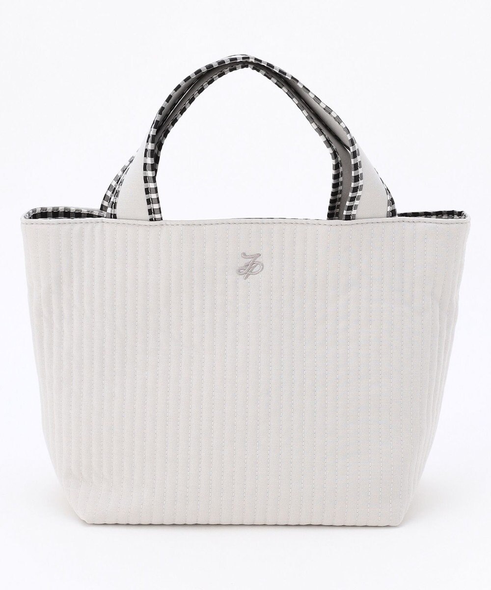 J.PRESS LADIES 【WEB限定カラーあり・リバーシブル】キルティング ミニトートバッグ 