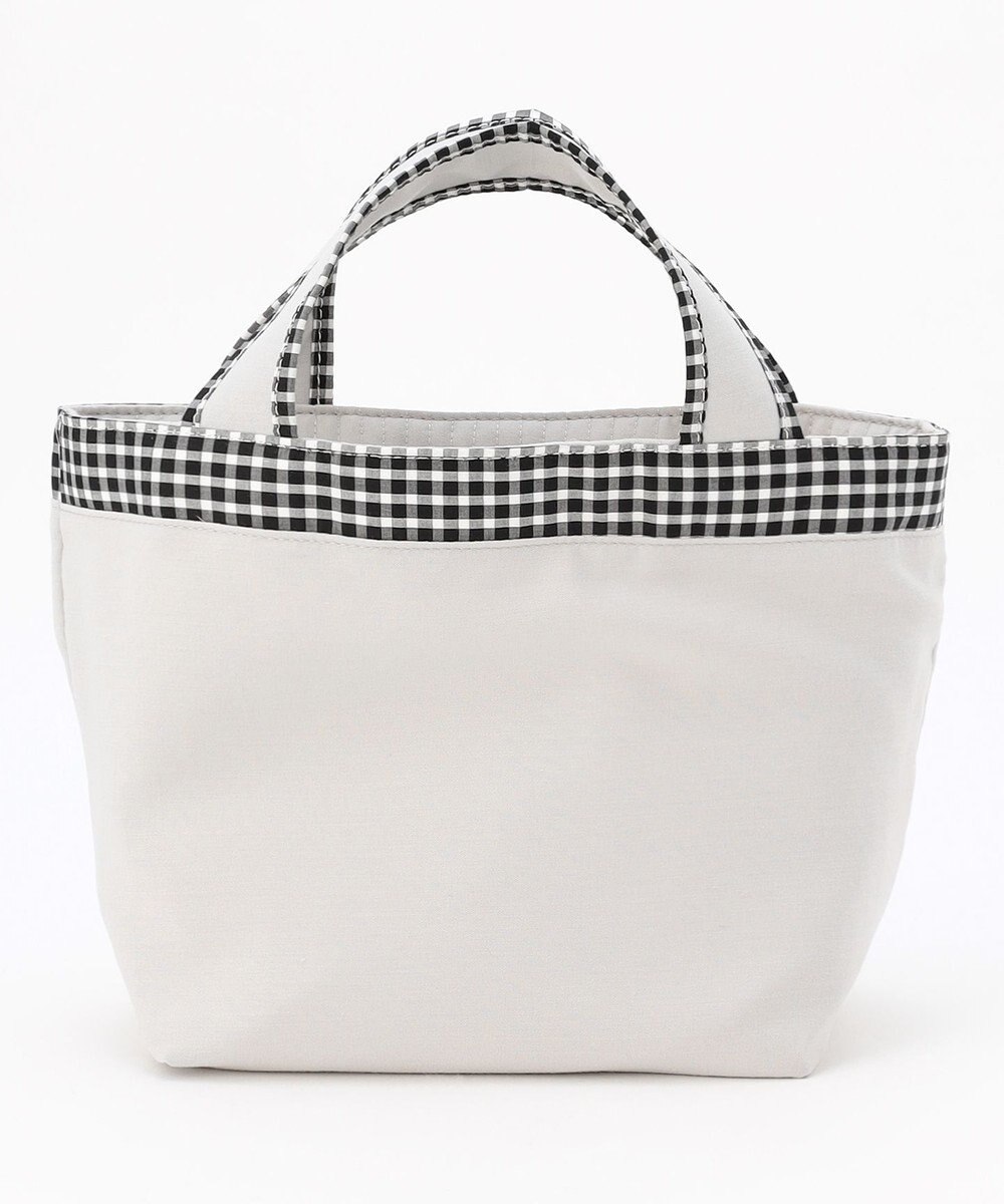 J.PRESS LADIES 【WEB限定カラーあり・リバーシブル】キルティング ミニトートバッグ 