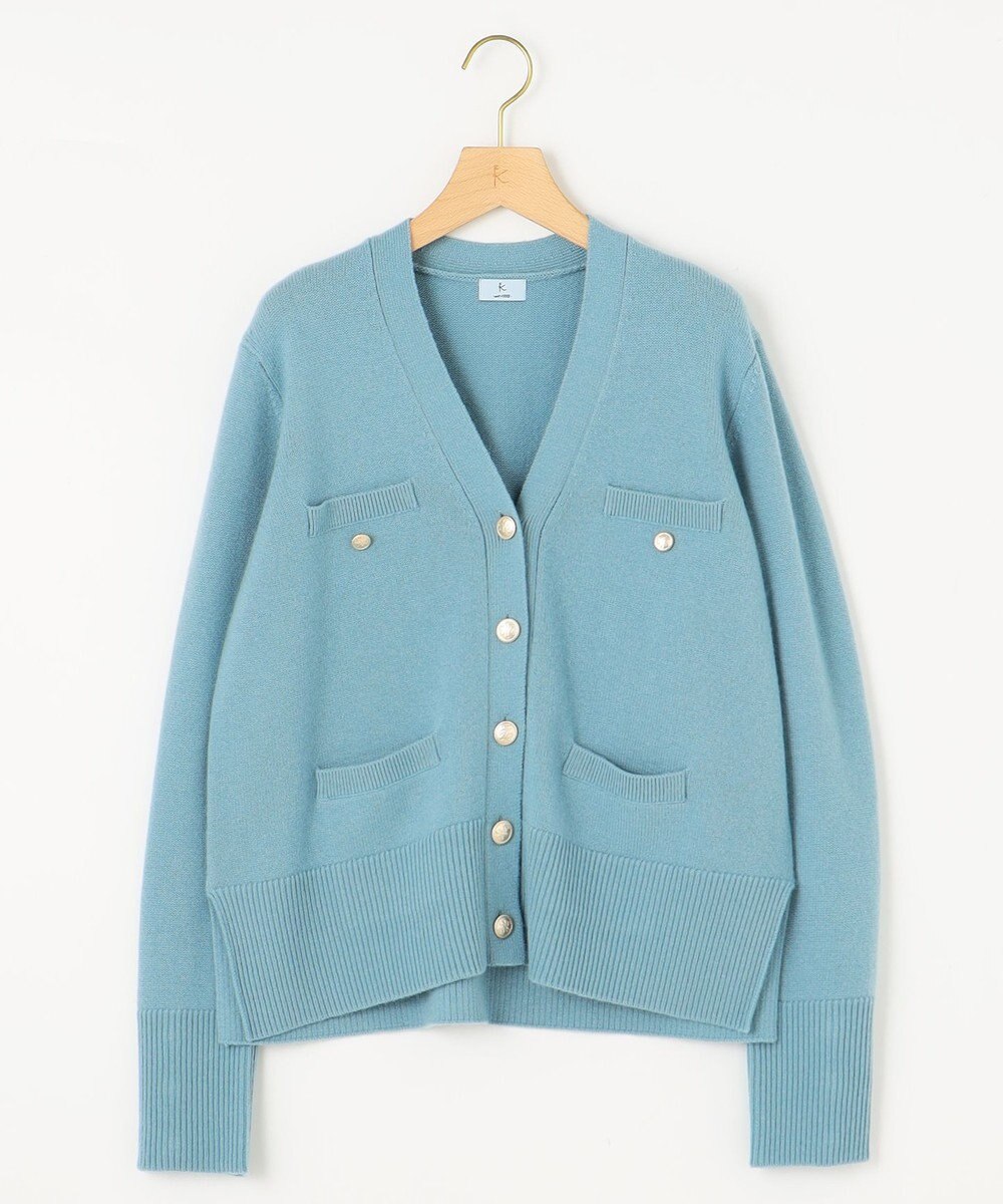 組曲 【WEB限定】ウールカシミヤミックス カーディガン 