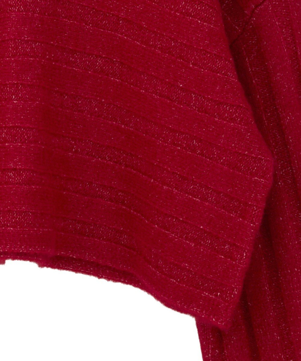 CRAFT STANDARD BOUTIQUE ロールアップ袖ショート丈ニットプルオーバー 