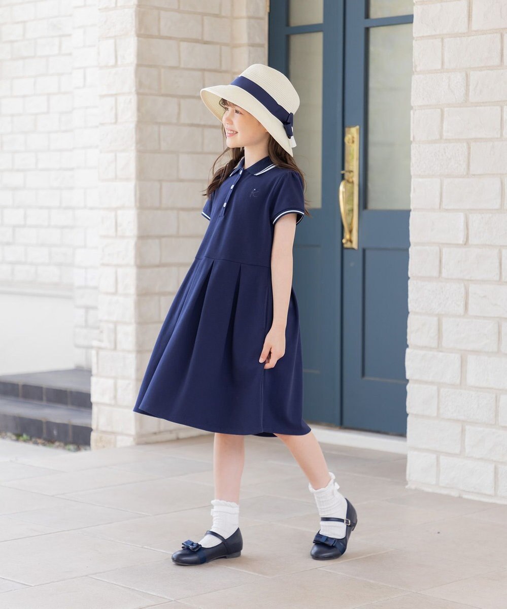 組曲 KIDS 【110-140㎝】ストレッチカノコ ワンピース 