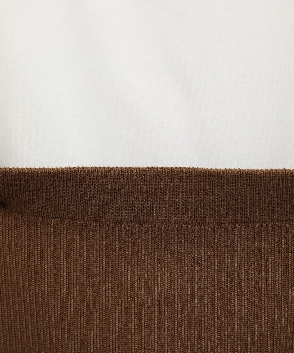 earth music&ecology ＳＥＴ２点コンパクトＴＥＥ＋マルチｗａｙニットビスチ 