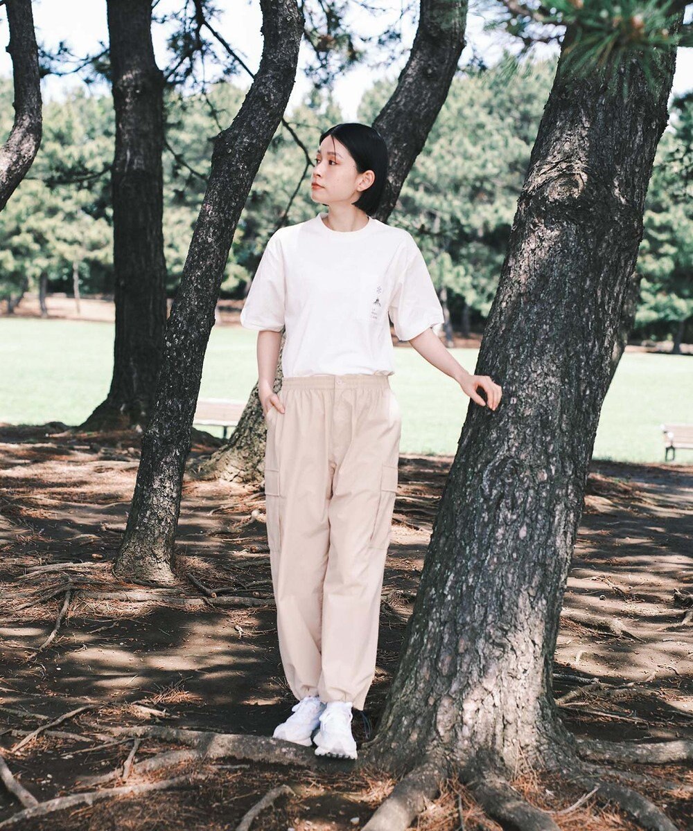 SHARE PARK LADIES 【撥水・UVカット・ストレッチ・軽量 】ナイロンカーゴパンツ（Mサイズ） 