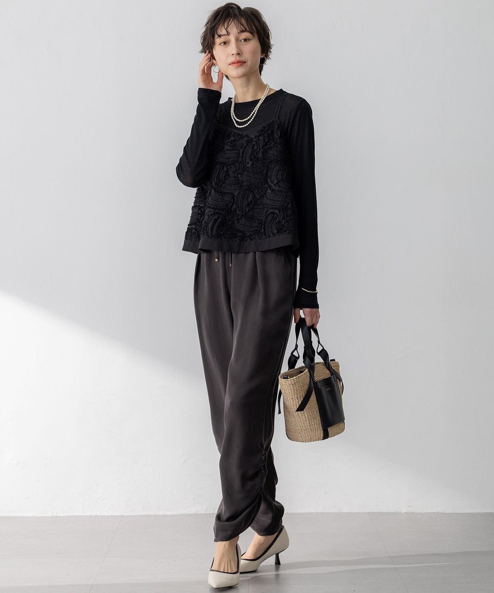 23区 VIOLAd'ORO アバカ 2WAY トートバッグ 