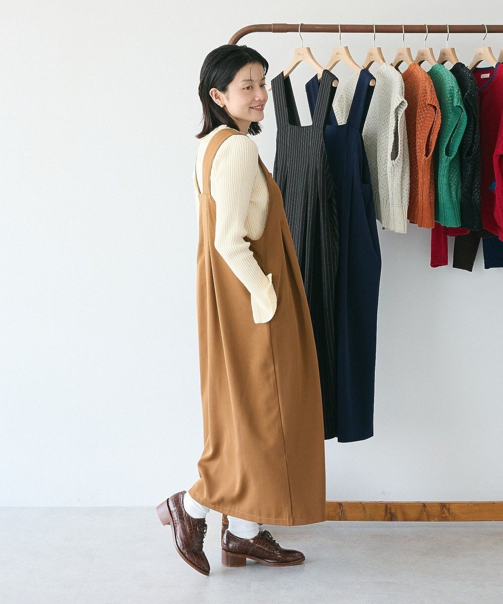 CRAFT STANDARD BOUTIQUE キナリノコラボ/タックジャンパースカート/24AW 