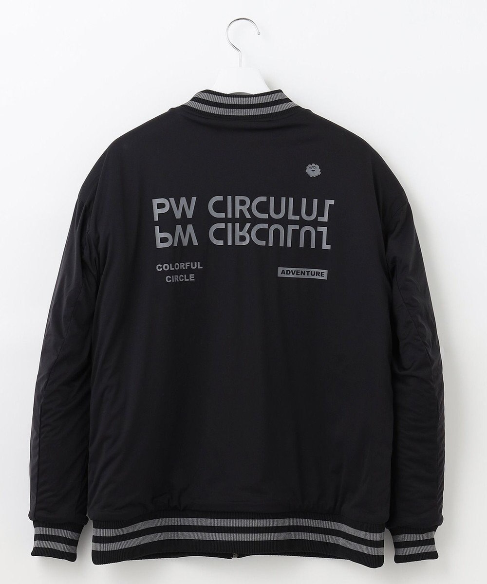 PW CIRCULUS 【MEN】【撥水/防風】リバーシブル ボア ジップアップ ブルゾン 