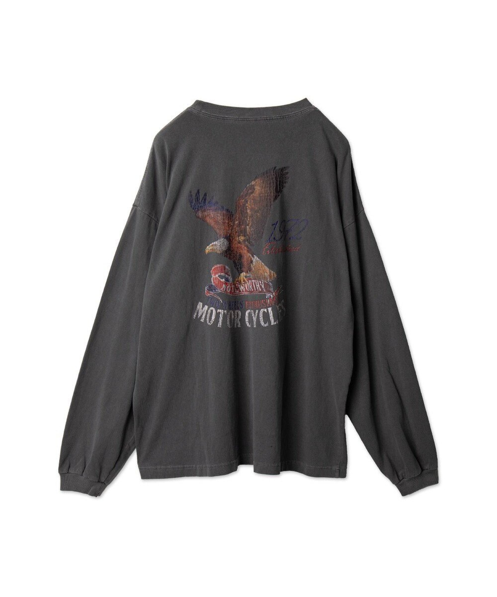 WEGO 【ユニセックス着用ITEM】ピグメントグラフィックT（LS） 