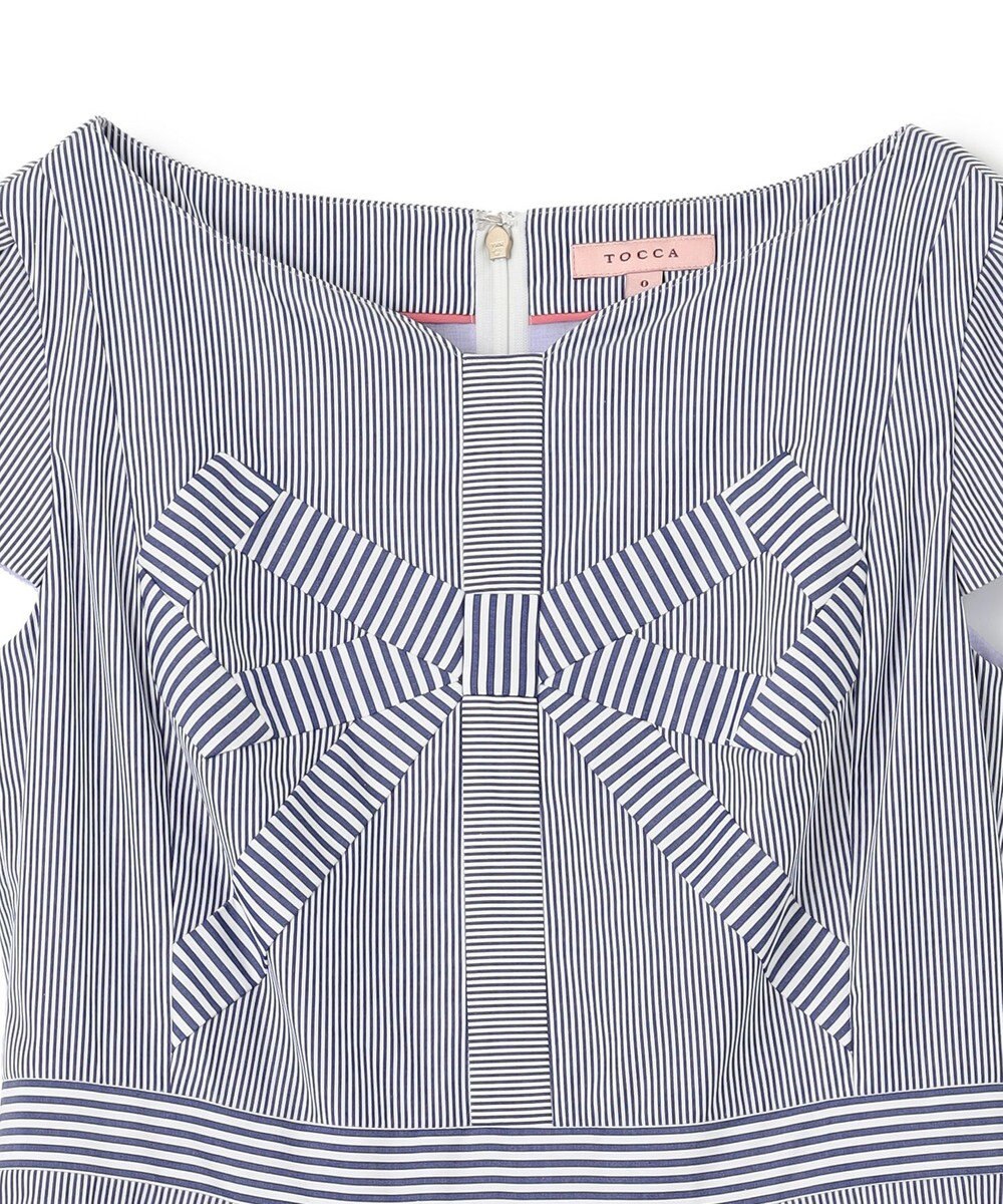 TOCCA 【洗える】STRIPE PARTY ドレス 